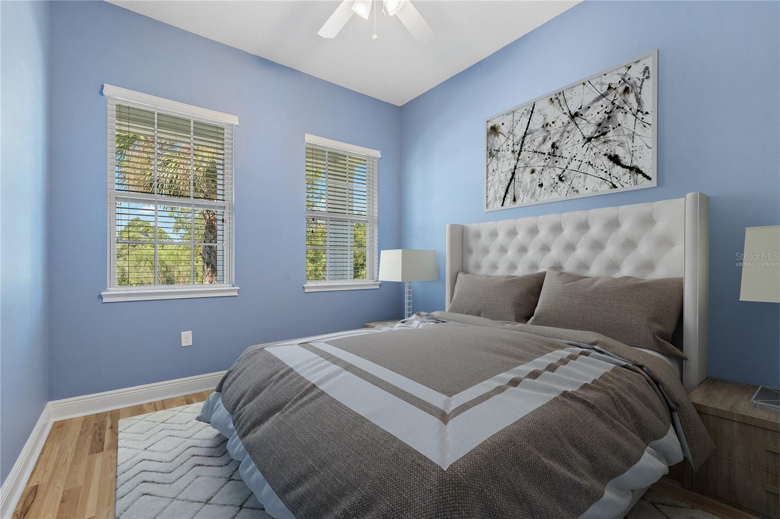 Virtually Staged Spare Bedroom 2