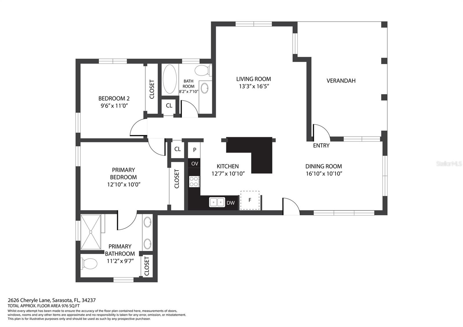 2626 CHERYLE LN, SARASOTA, FL, 34237