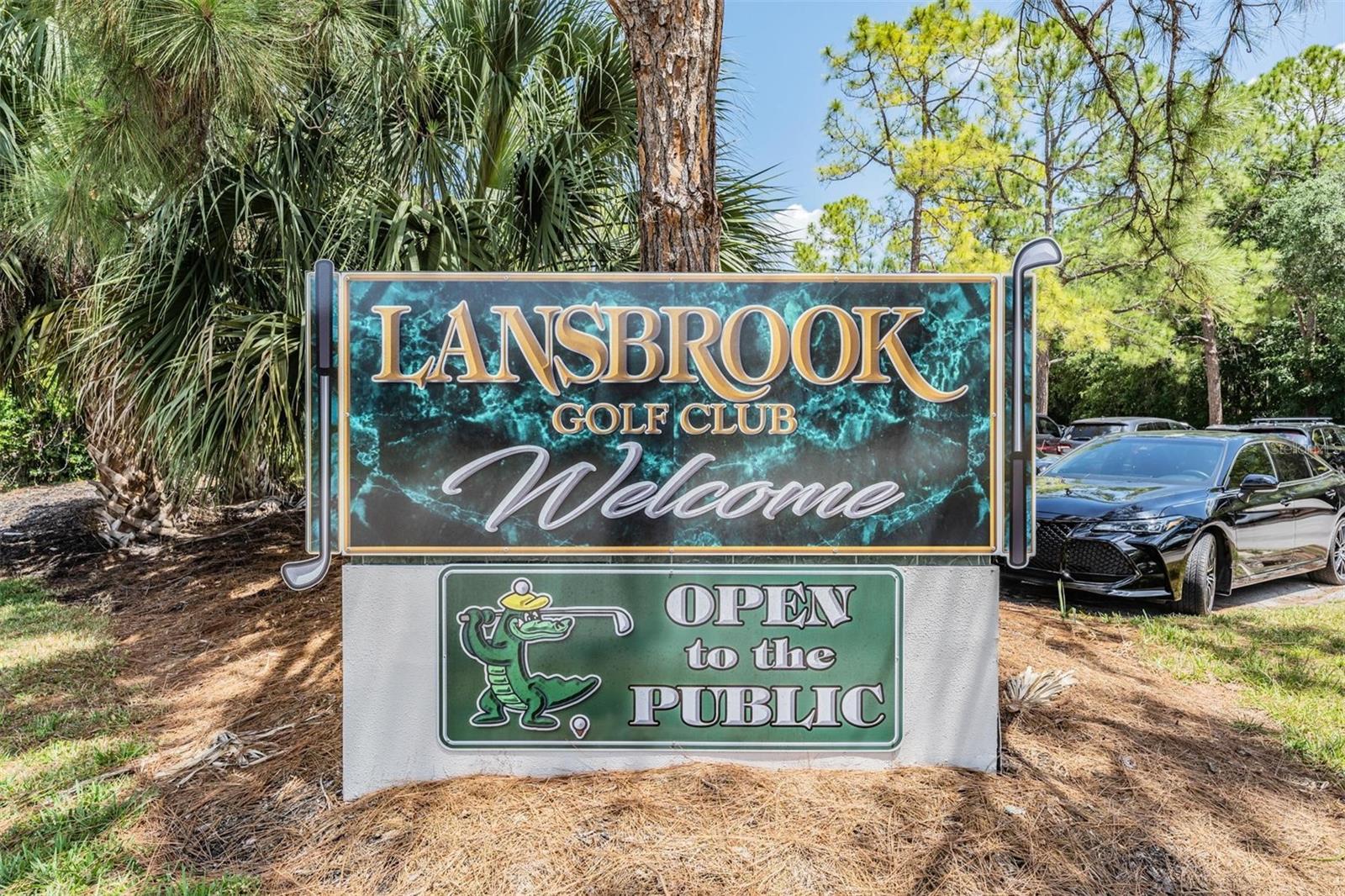 Lansbrook Golf course (additional fees)