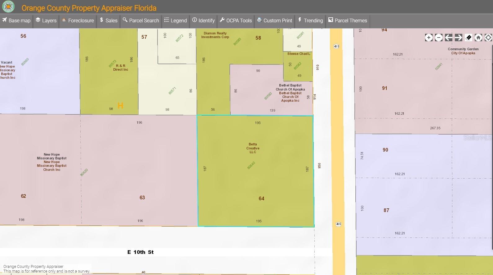 950 S PARK AVE, APOPKA, FL, 32703