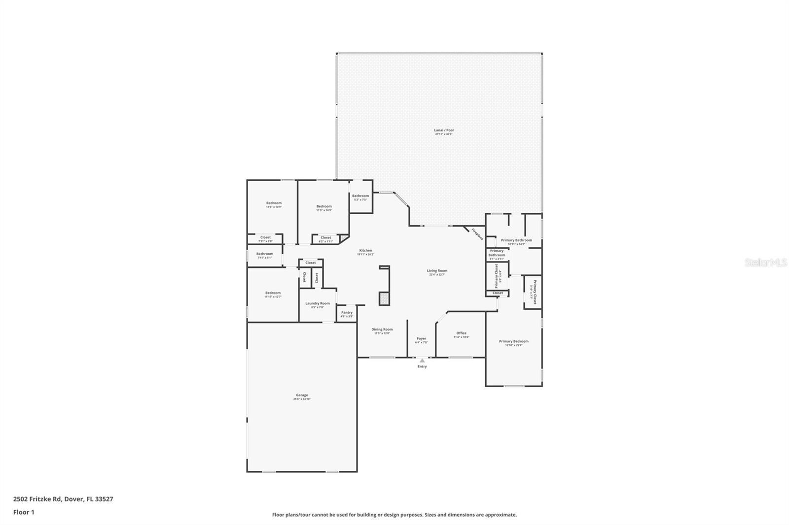 2502 FRITZKE RD, DOVER, FL, 33527