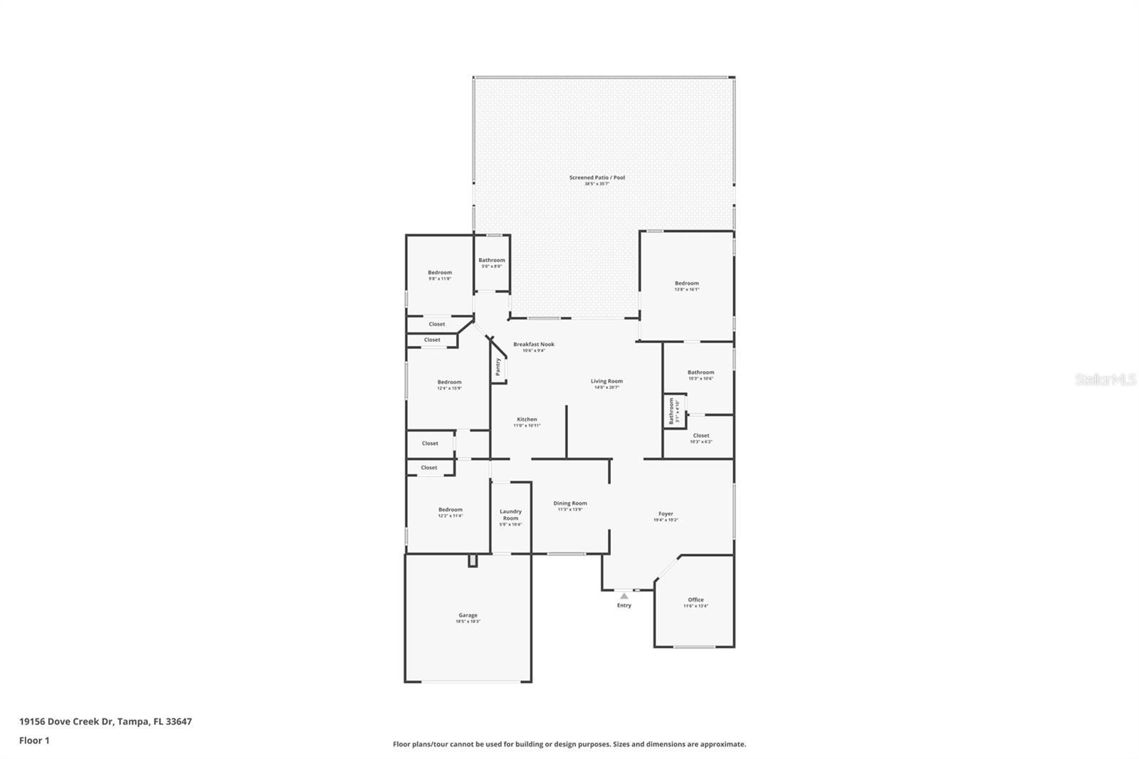 19156 DOVE CREEK DR, TAMPA, FL, 33647