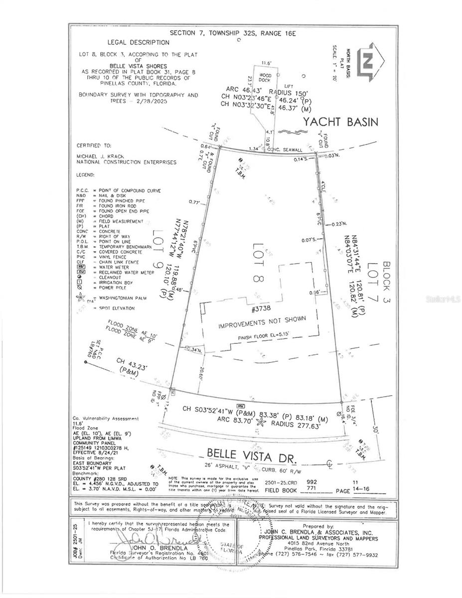 3738 BELLE VISTA DR E, ST PETE BEACH, FL, 33706