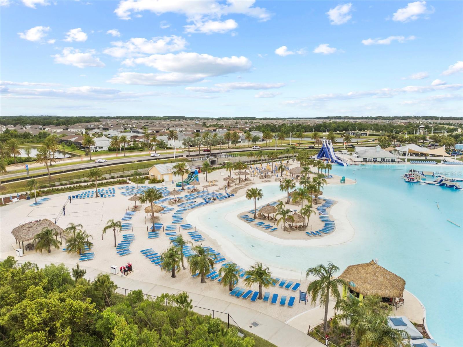 Ariel View of Lagoon