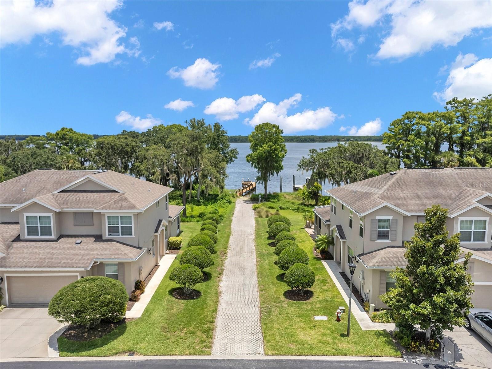 path to dock/boat ramp