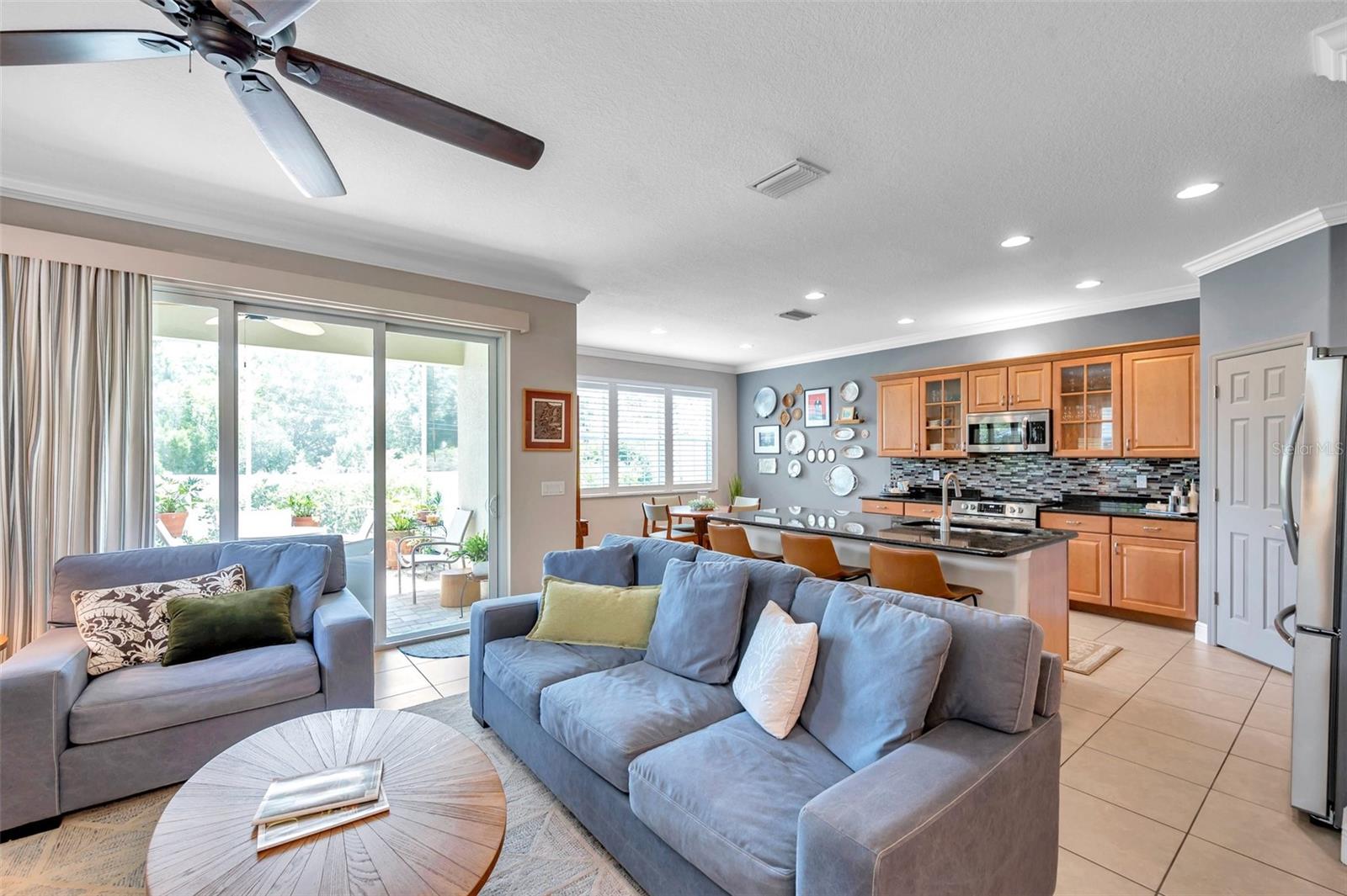 light bright and open floor plan