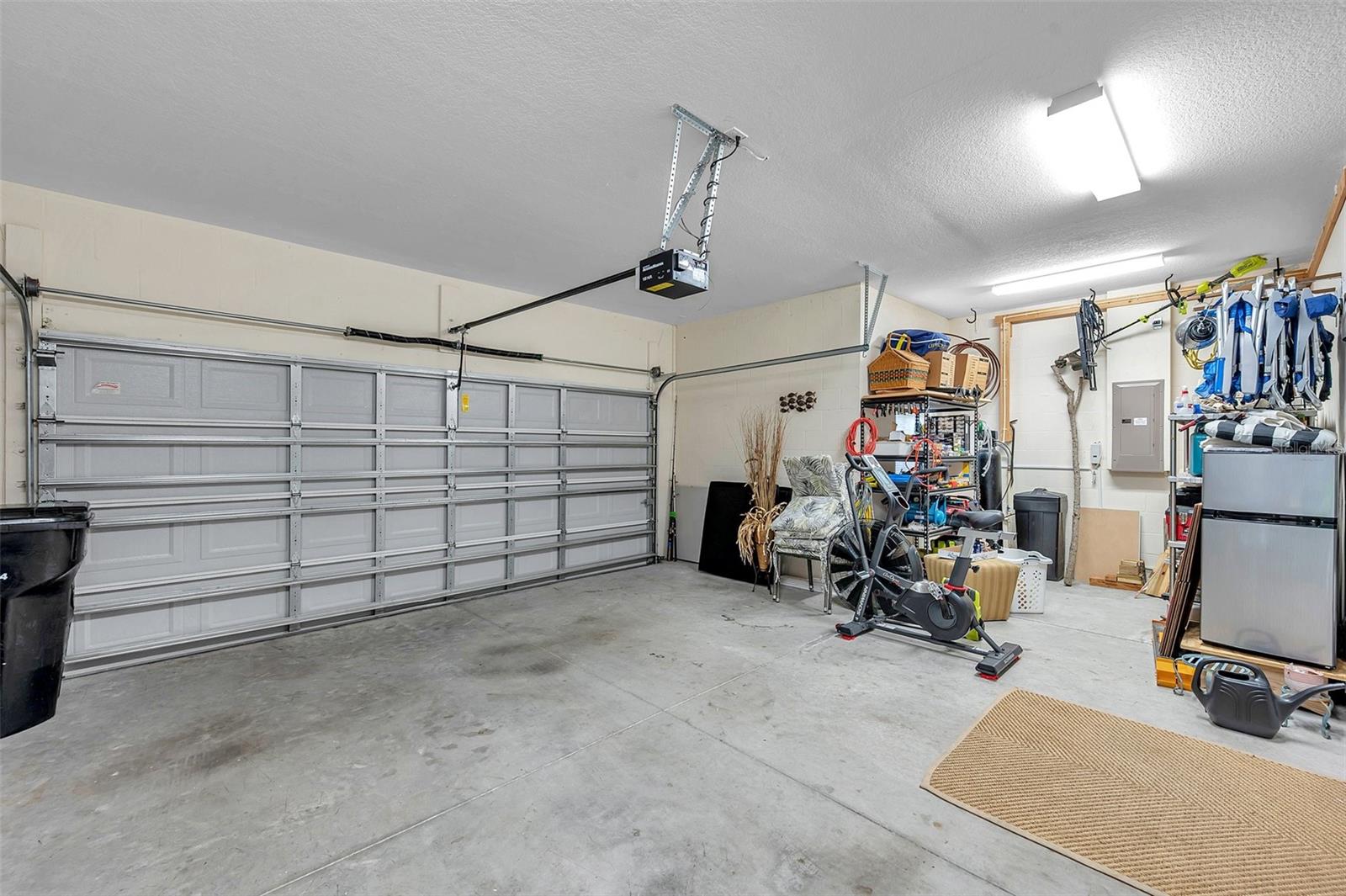 room for 2 cars and some kayaks