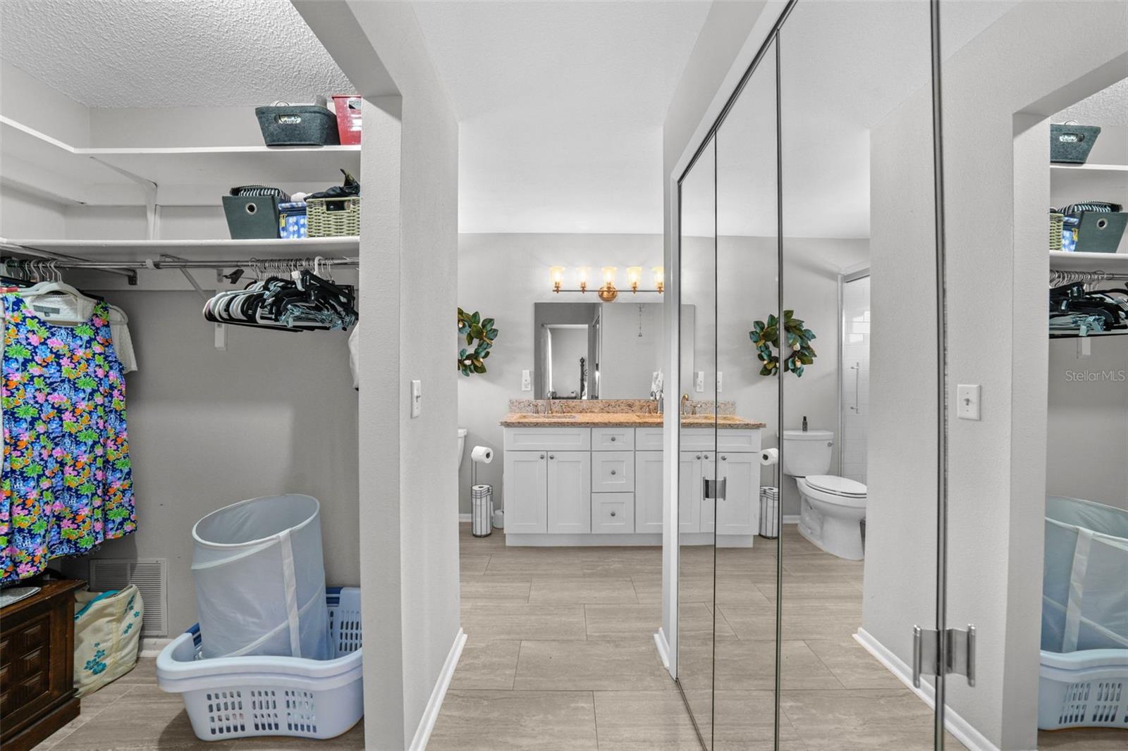 Dual Closets