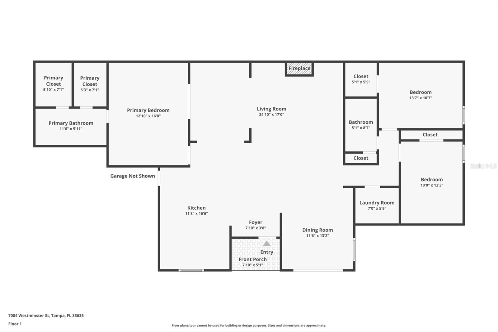 7004 WESTMINSTER ST, TAMPA, FL, 33635