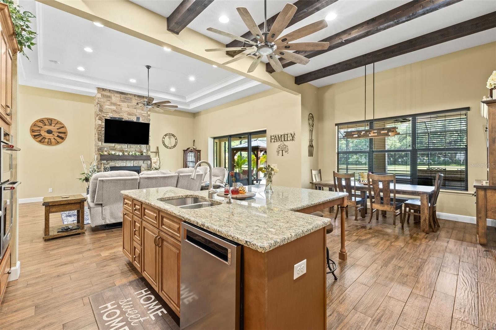 Kitchen facing Great Room