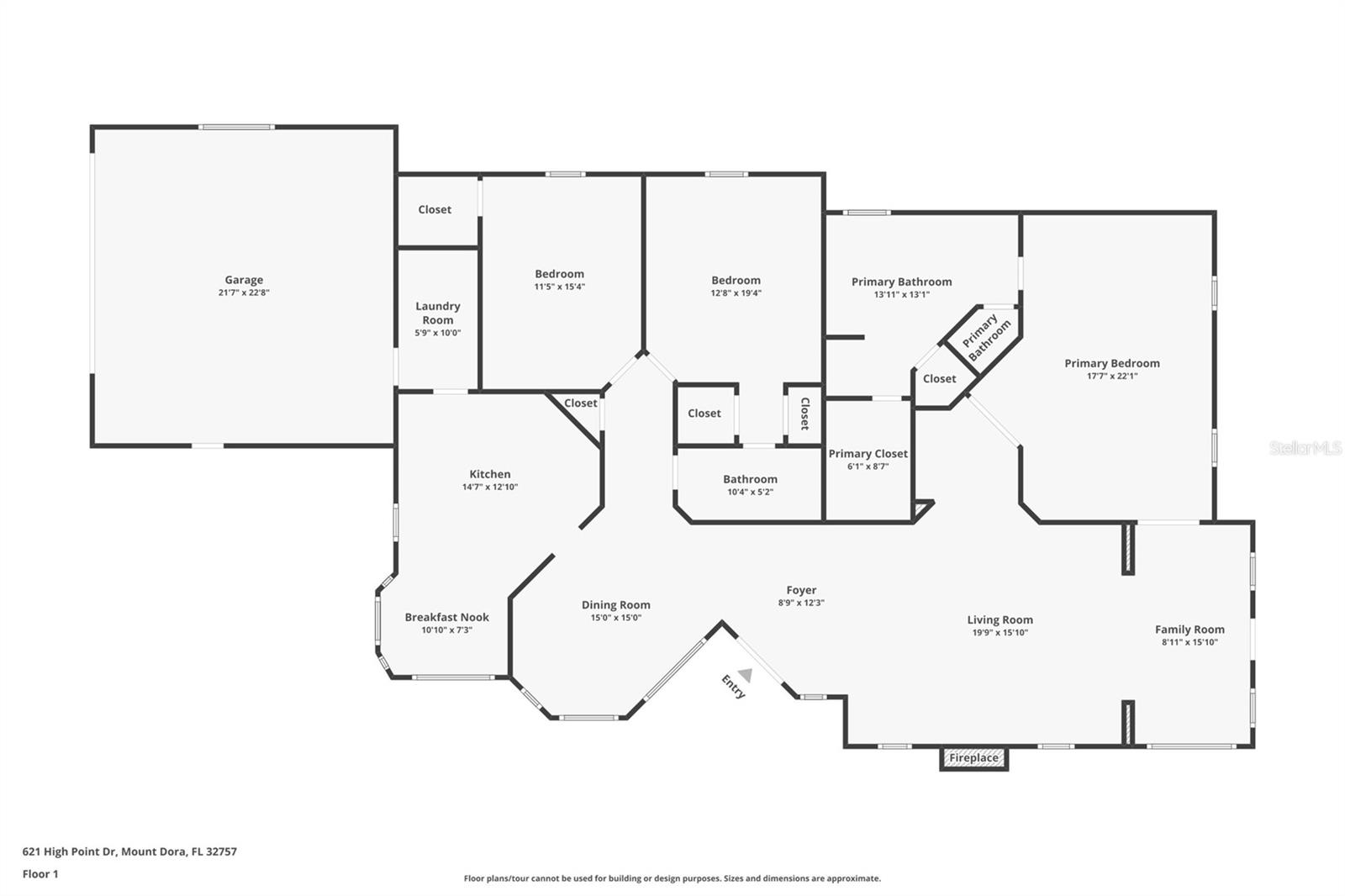 621 HIGH POINT DR, MOUNT DORA, FL, 32757