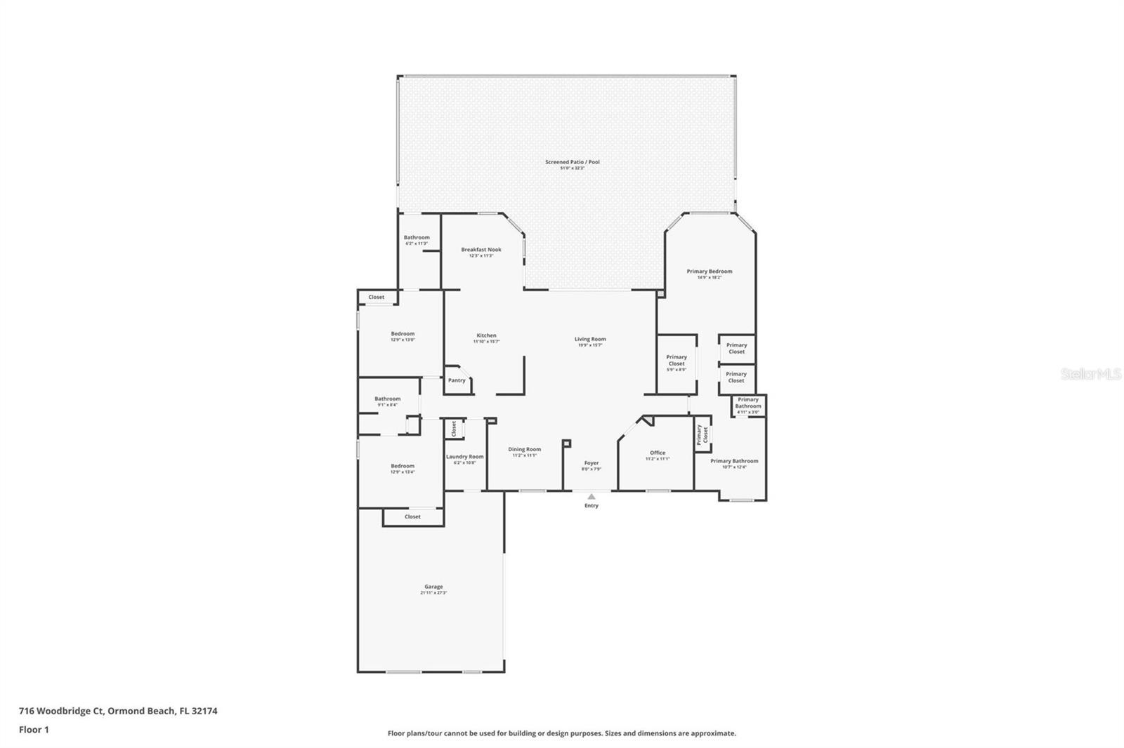 716 WOODBRIDGE CT, ORMOND BEACH, FL, 32174