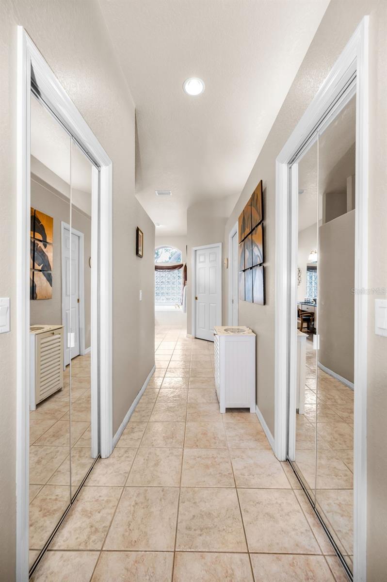 Primary Bathroom - 2 Closets