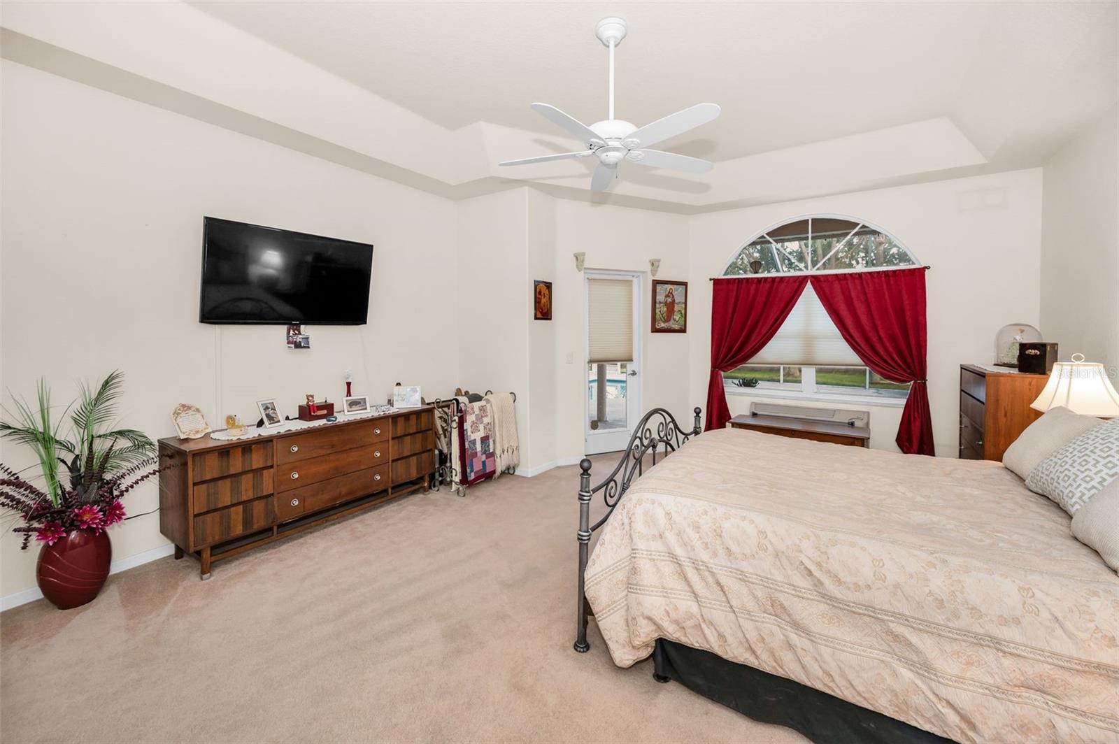 Windows & Door to the Lanai & Pool Deck