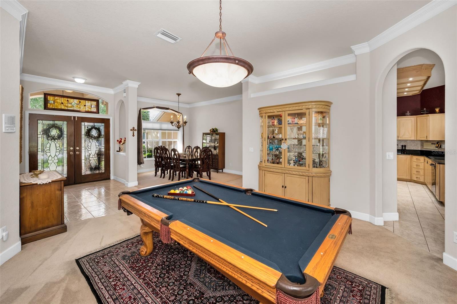 Living Room - Billiards Table Can Stay
