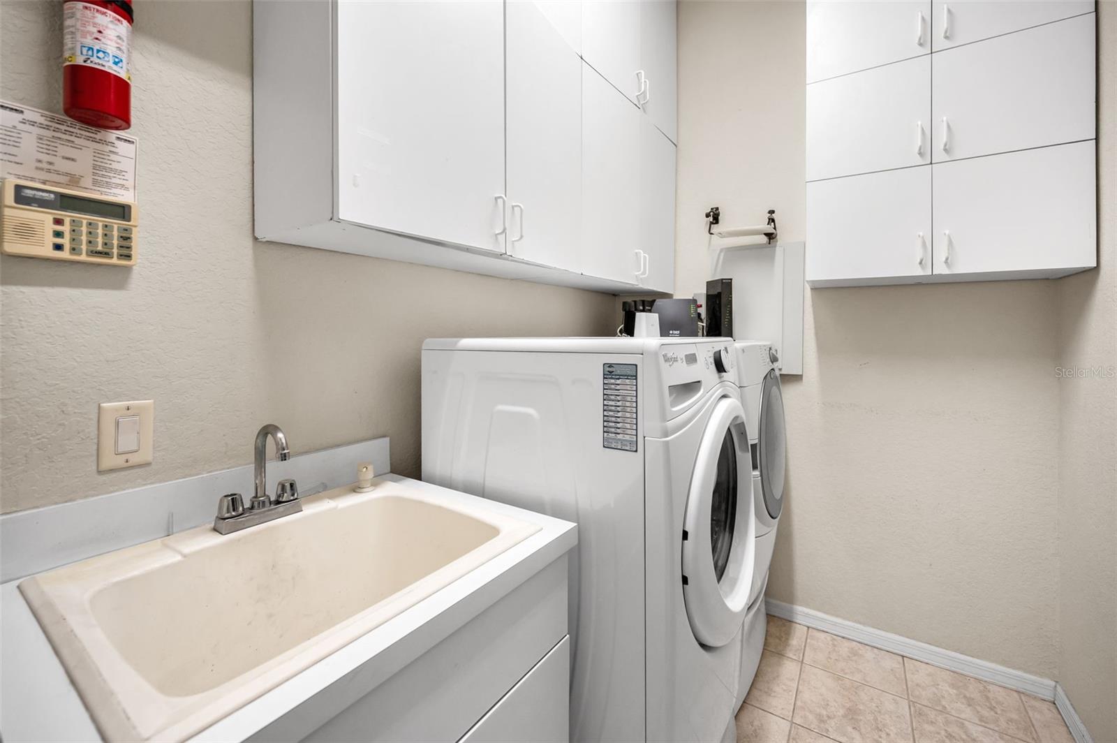 Indoor Laundry Room