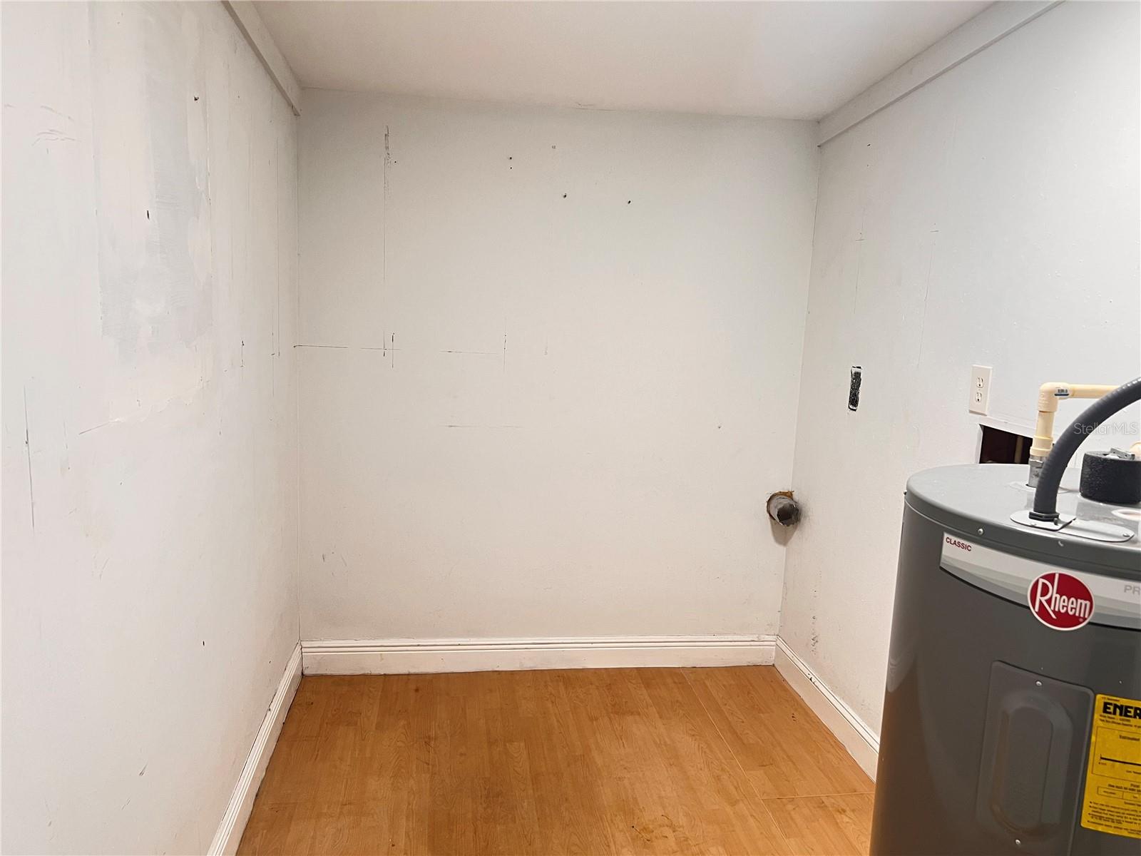 laundry room inside home