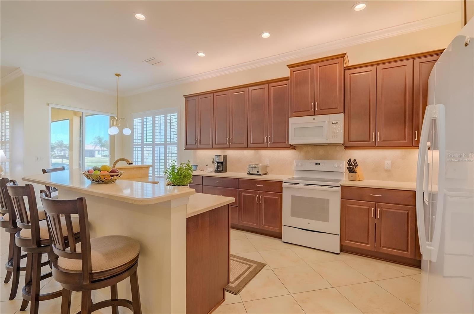 Virtually Staged Kitchen