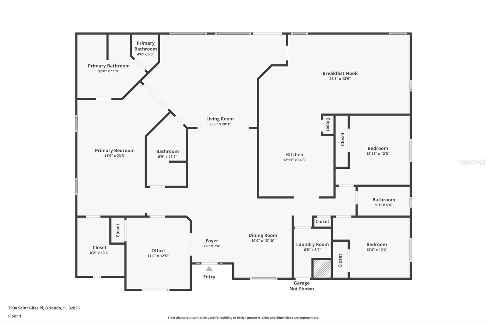 7900 SAINT GILES PL, ORLANDO, FL, 32835