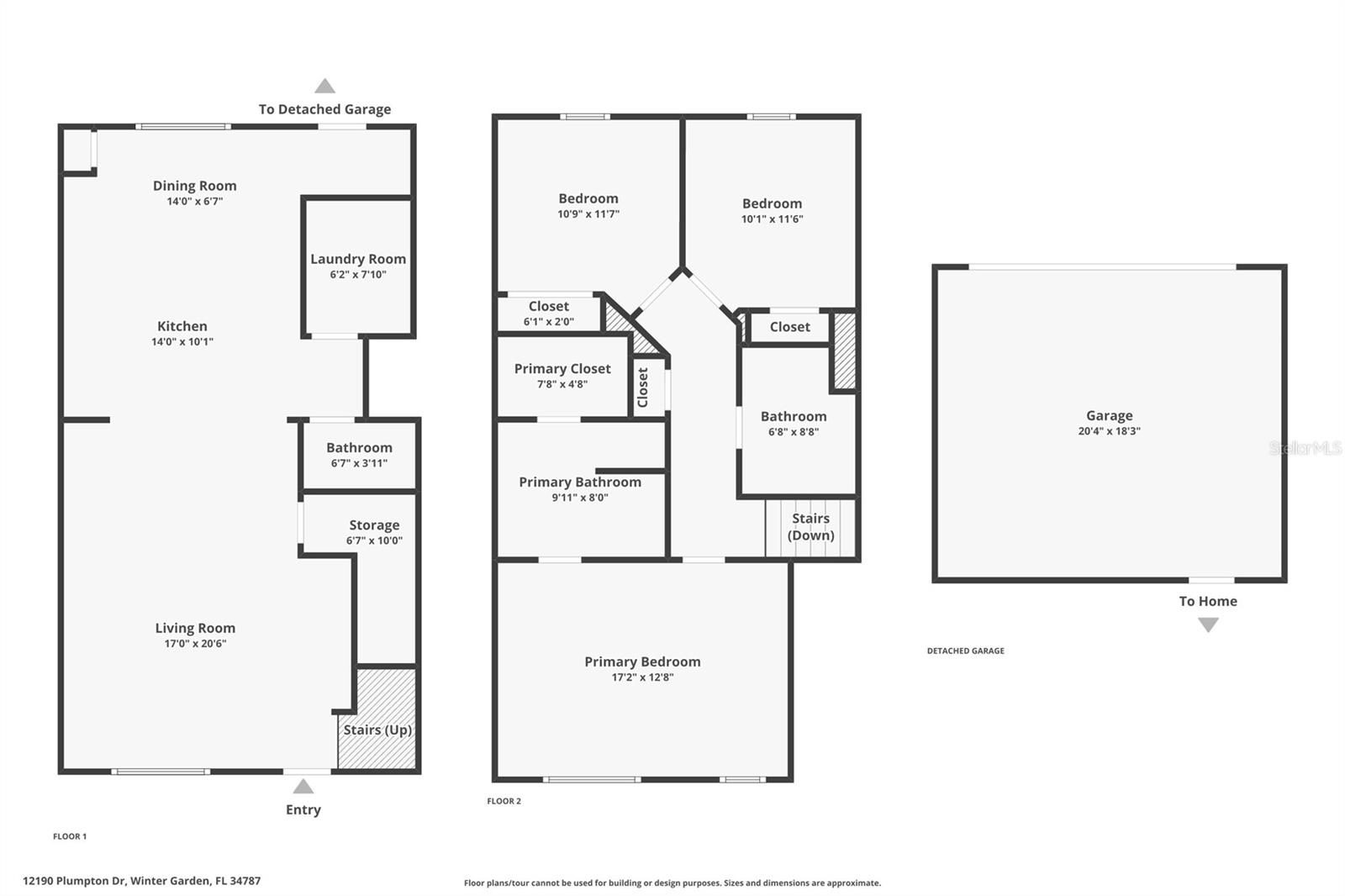 12190 PLUMPTON DR, WINTER GARDEN, FL, 34787