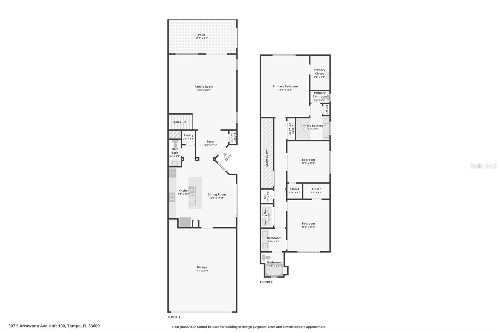 307 S ARRAWANA AVE #100, TAMPA, FL, 33609