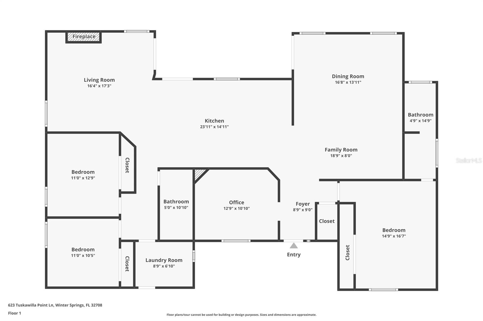623 TUSKAWILLA POINT LN, WINTER SPRINGS, FL, 32708
