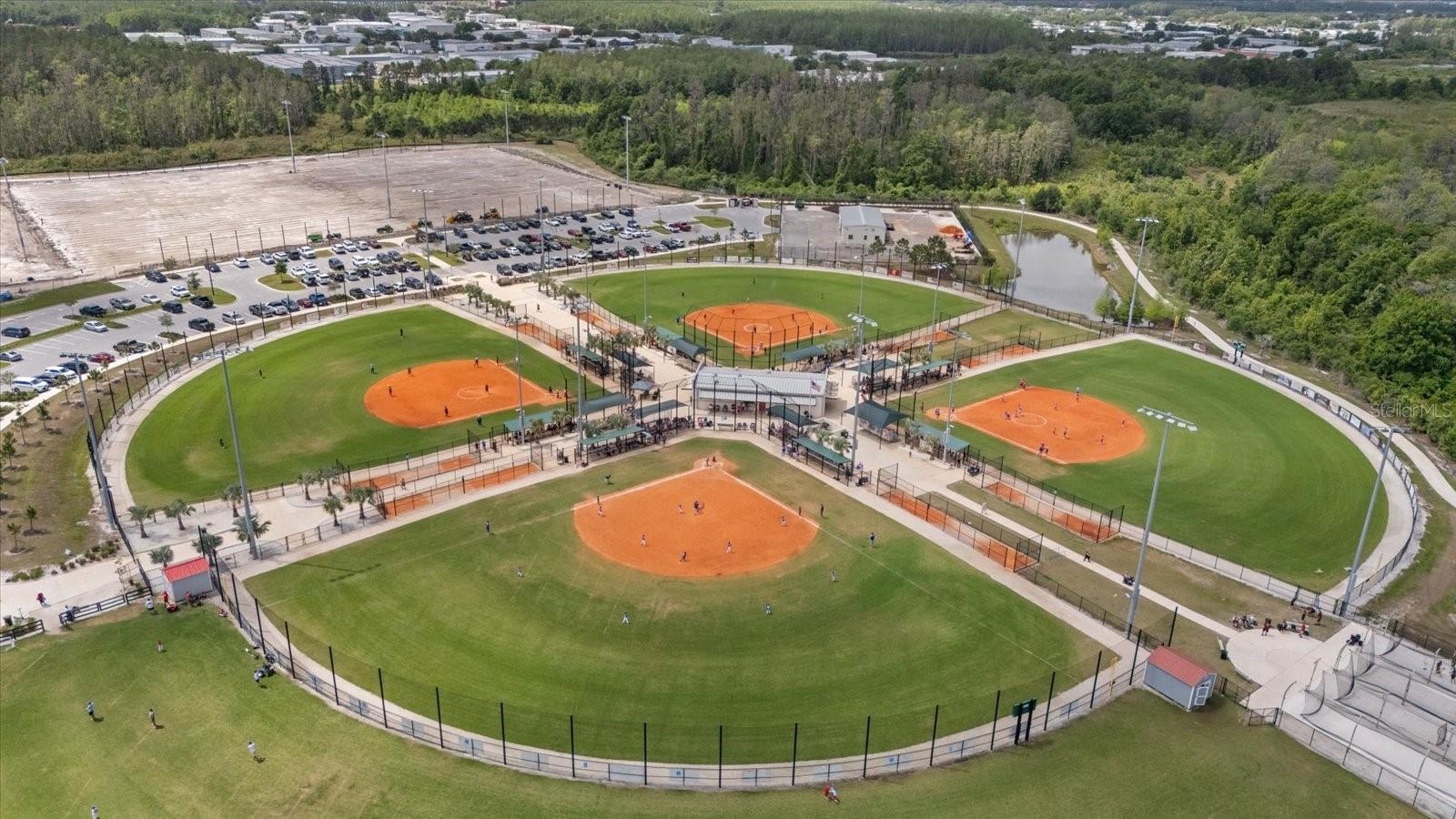 Esplanade at Starkey Ranch-baseball fields