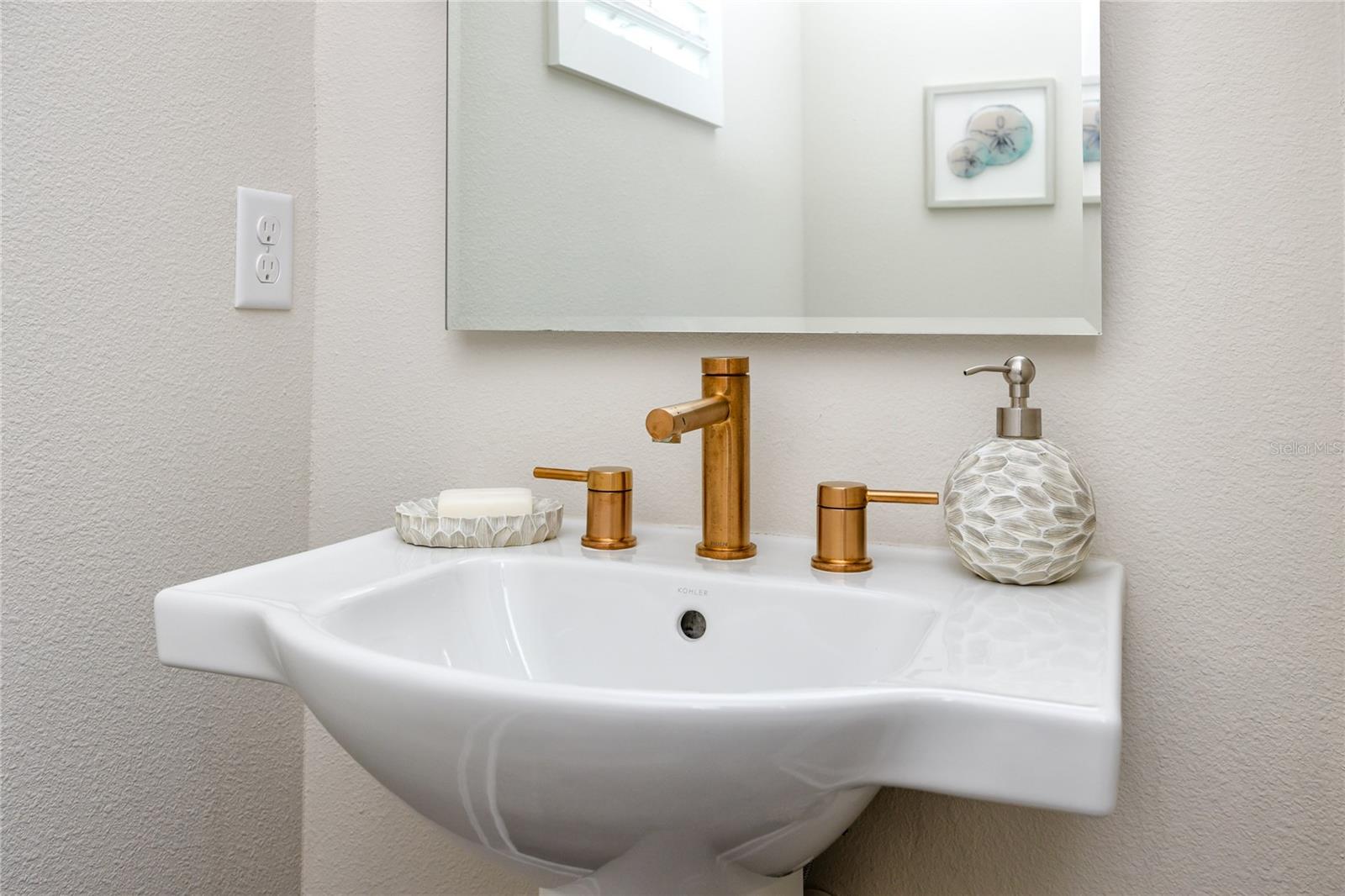 Guest powder bathroom