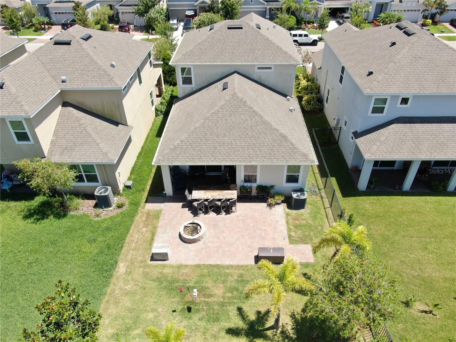 Lot Size: 40' x 110'Patio is anchored and ready for a screen