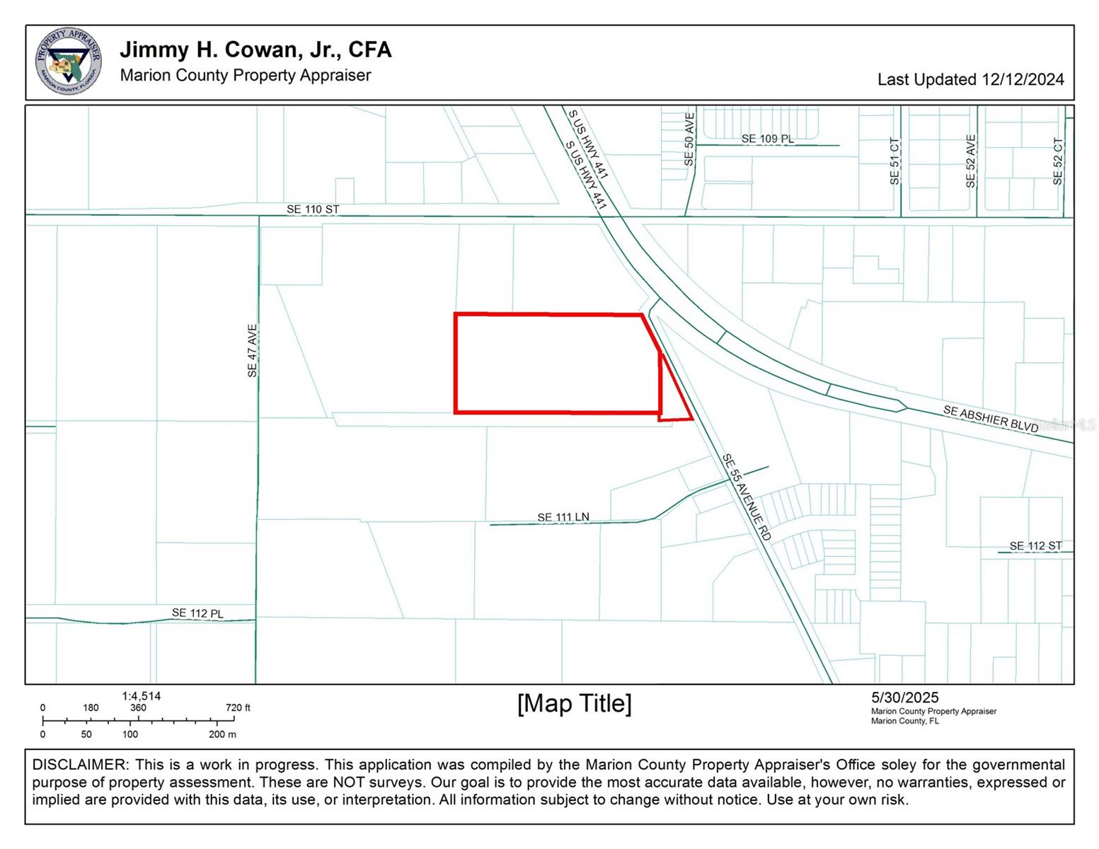 11090 SE 55TH AVENUE RD, BELLEVIEW, FL, 34420