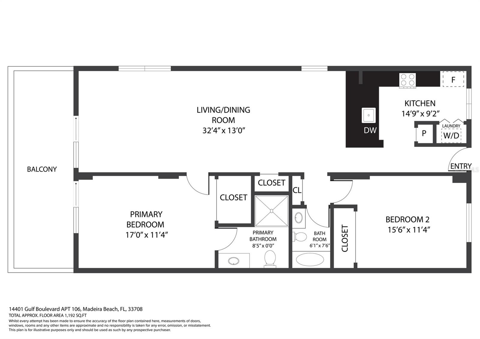 14401 GULF BLVD #106, MADEIRA BEACH, FL, 33708
