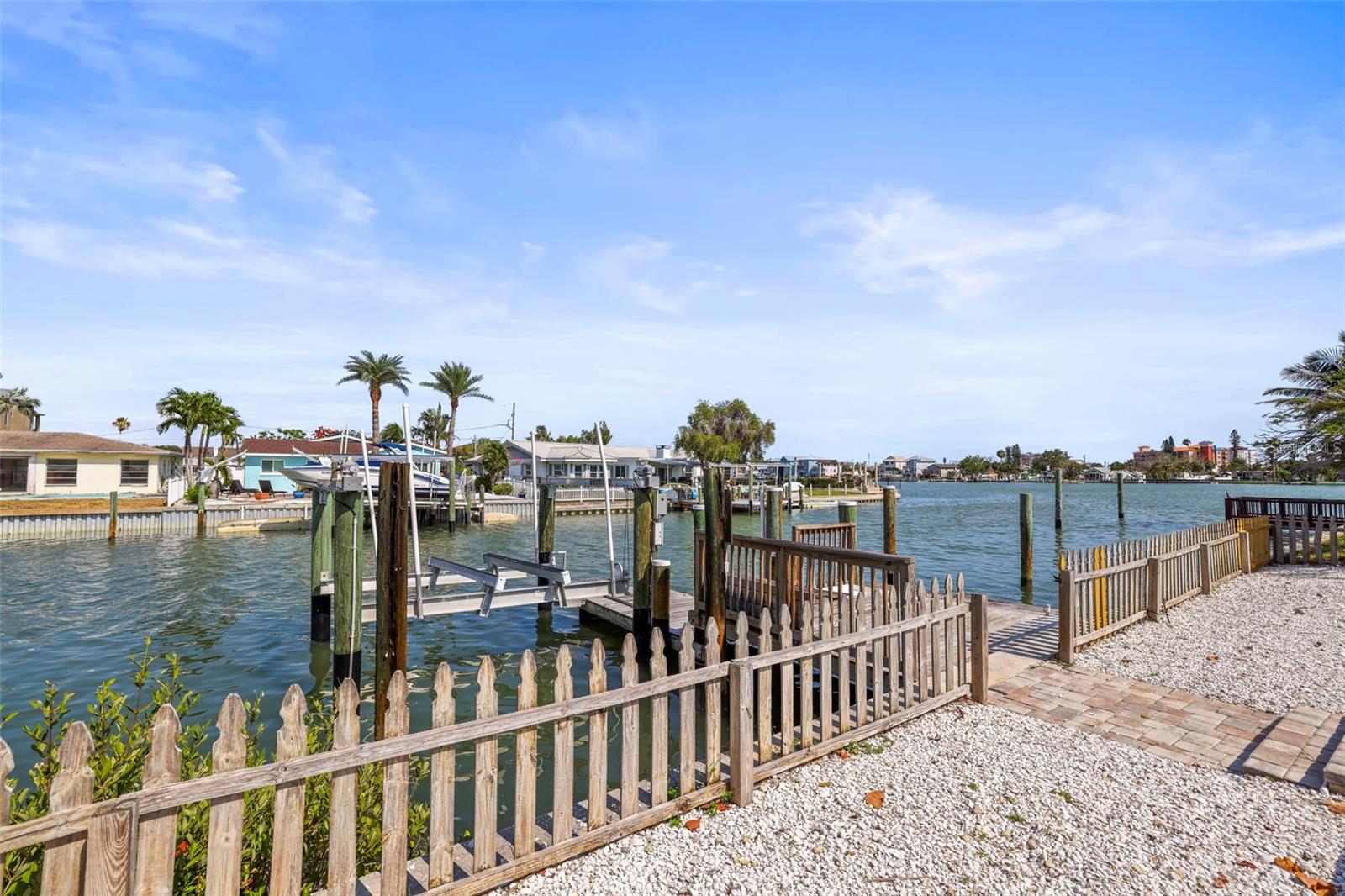 Boat Dock and 12,000 lbs Lift