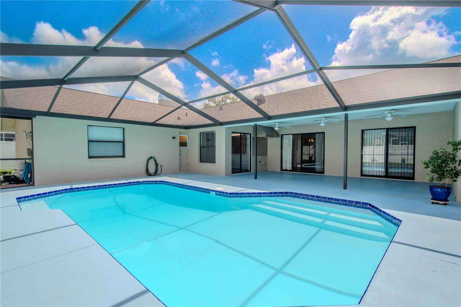 Enjoy endless summer days in your sparkling in-ground pool