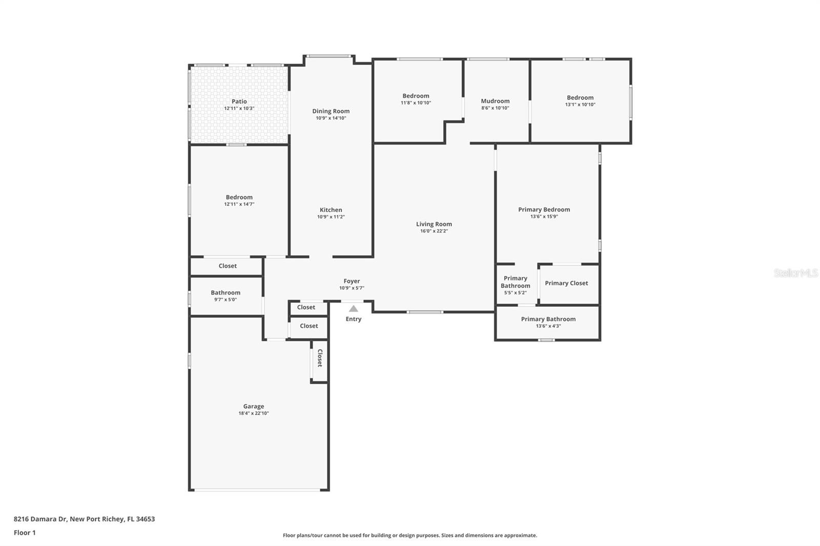 8216 DAMARA DR, NEW PORT RICHEY, FL, 34653