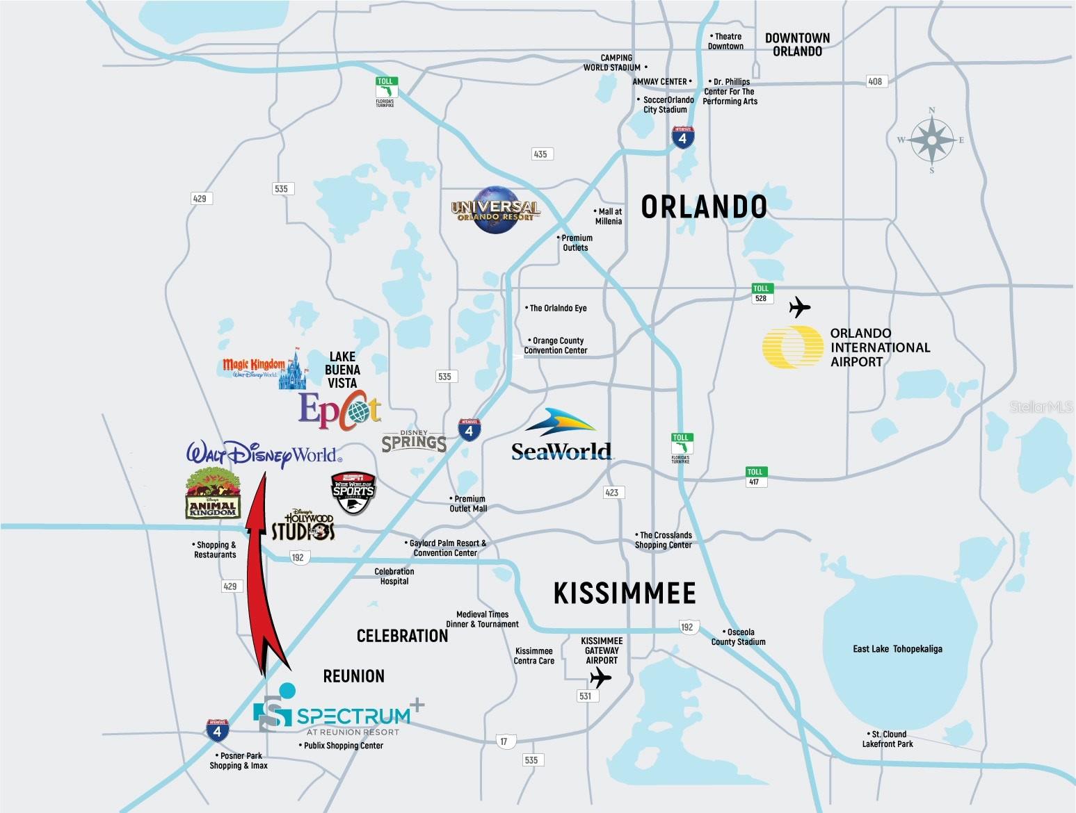 7770 SANDY RIDGE DR #136, REUNION, FL, 34747