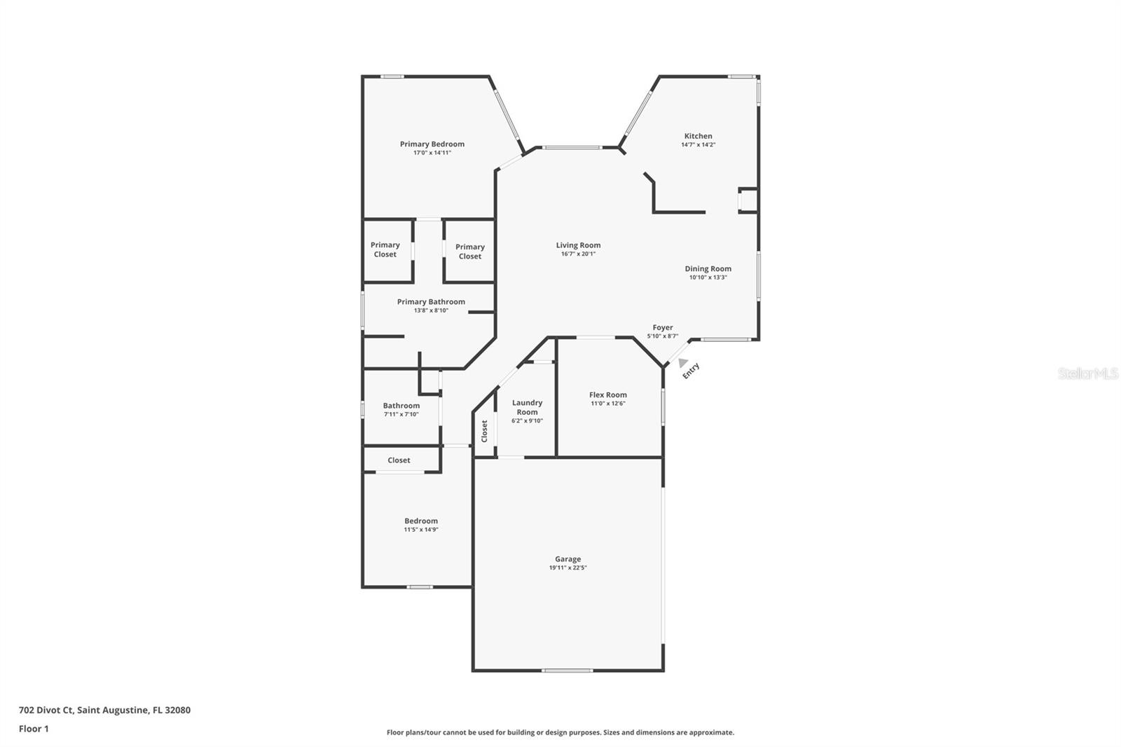 702 DIVOT CT, ST AUGUSTINE, FL, 32080