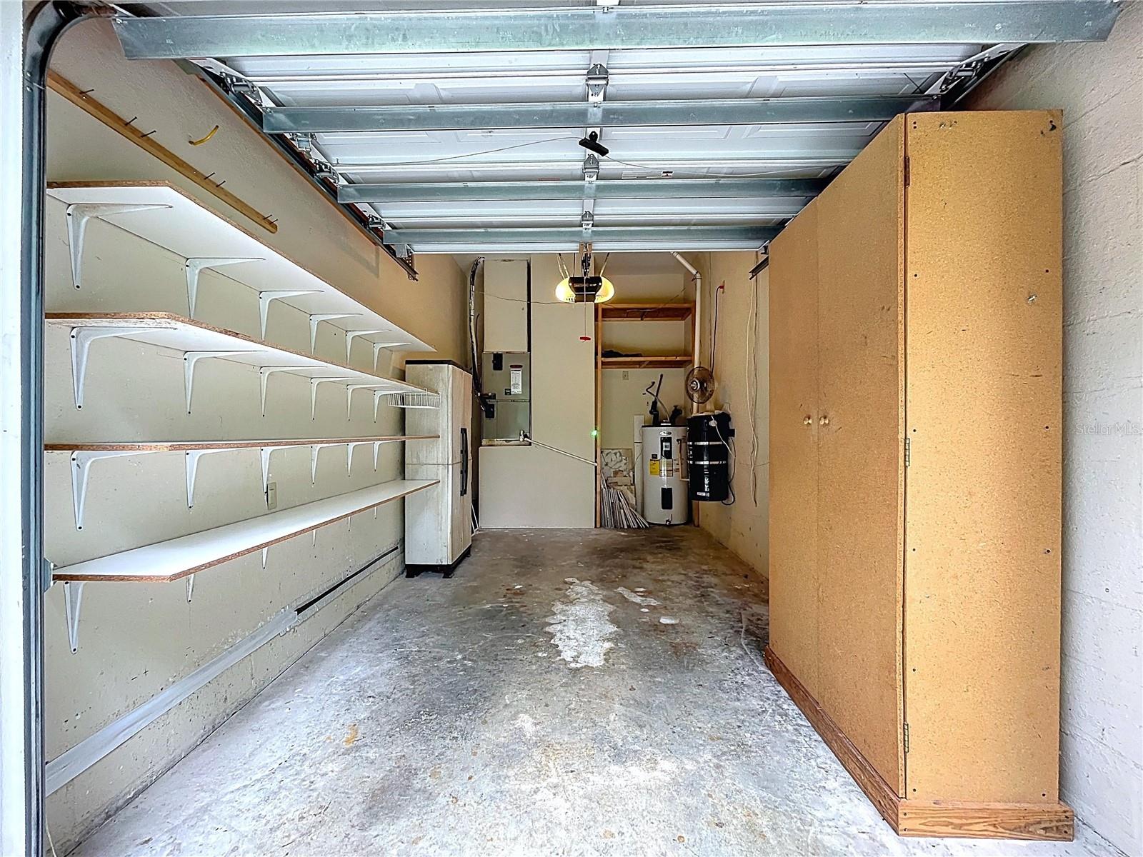 Interior of Golf Cart Gagrage