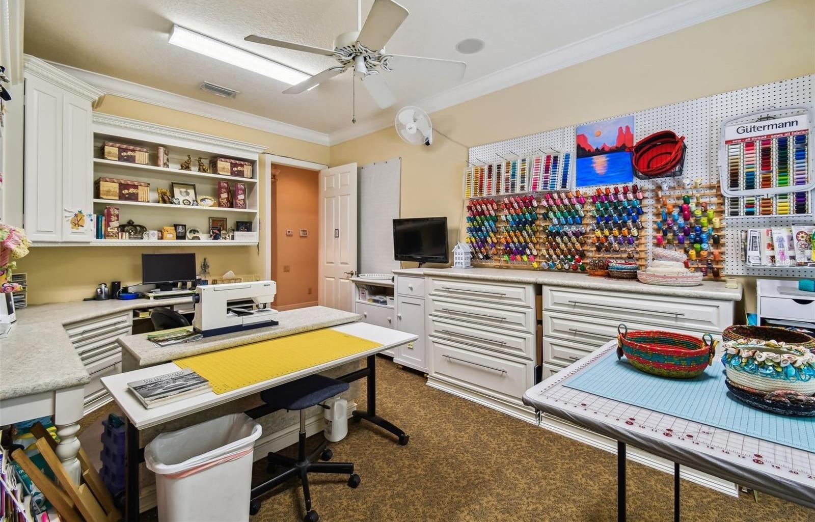 4th Bedroom Craft Room