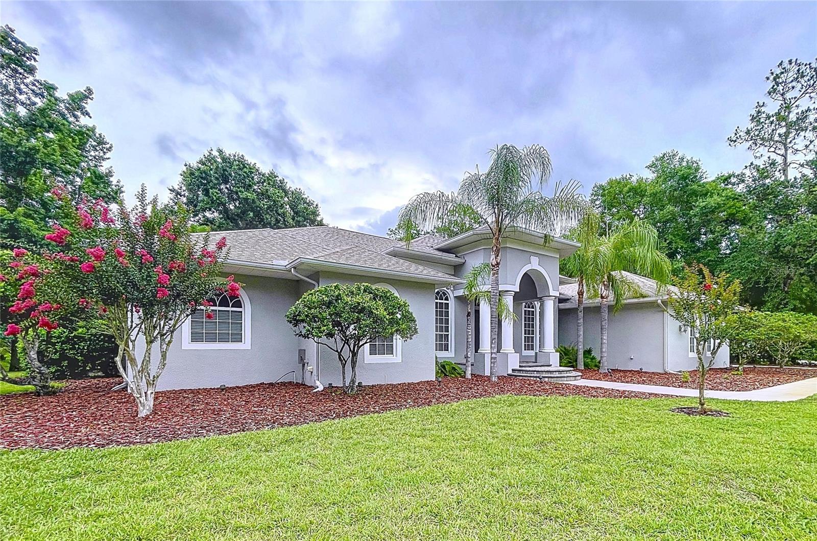 Front Angle of House