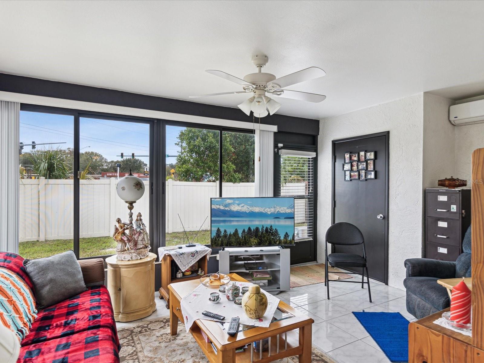 Enclosed Patio with Minisplit AC