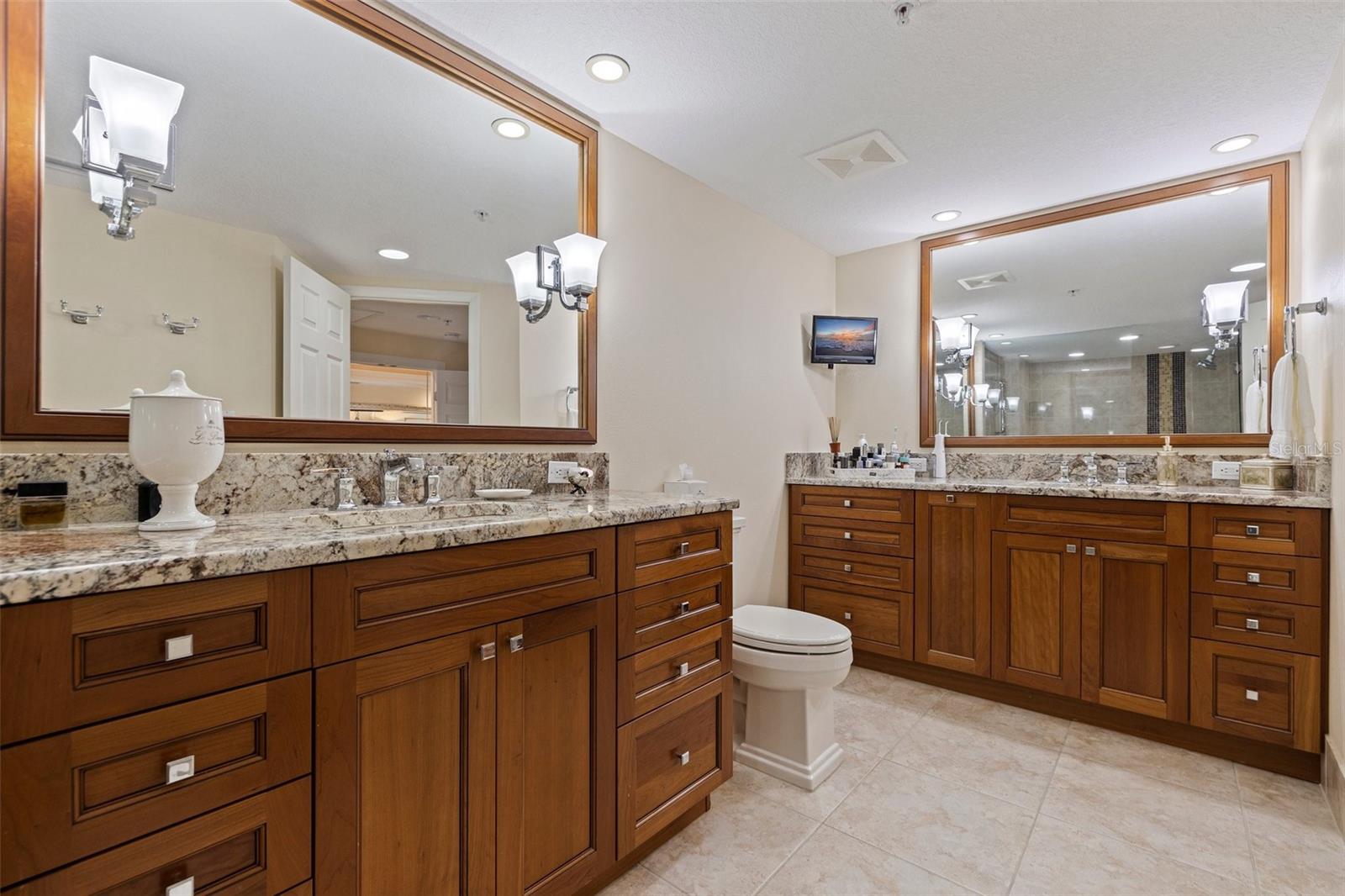 Primary Bathroom Double Vanities