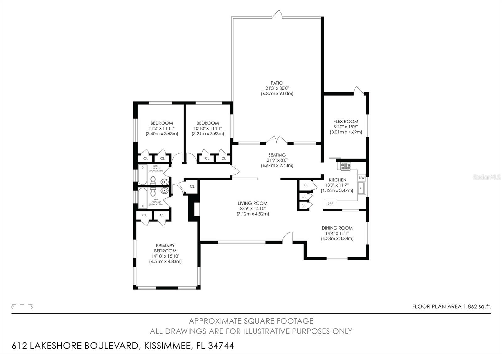 612 LAKESHORE BLVD, KISSIMMEE, FL, 34744