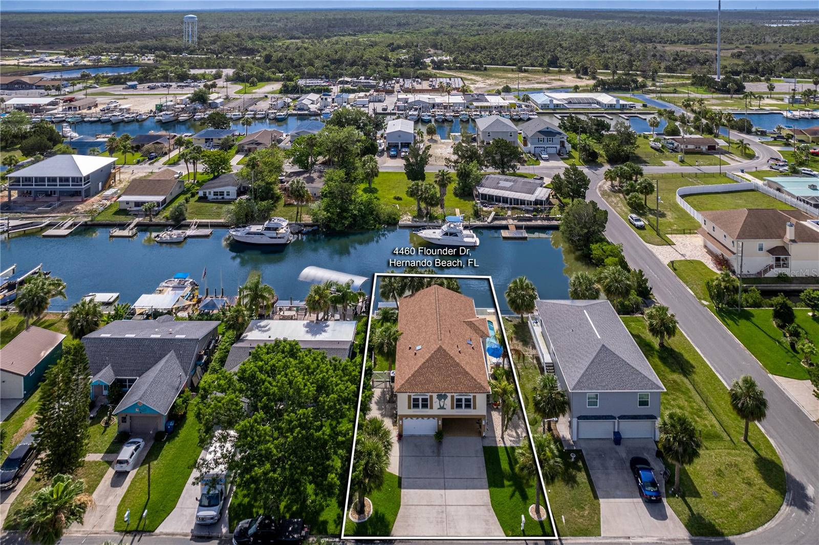 4460 FLOUNDER DR, HERNANDO BEACH, FL, 34607