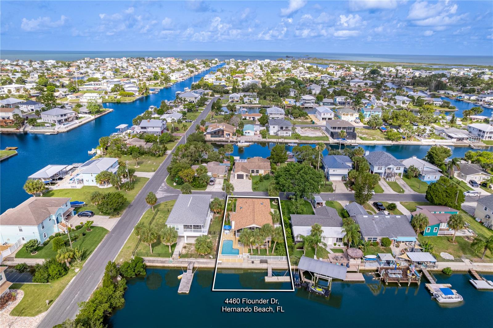 4460 FLOUNDER DR, HERNANDO BEACH, FL, 34607