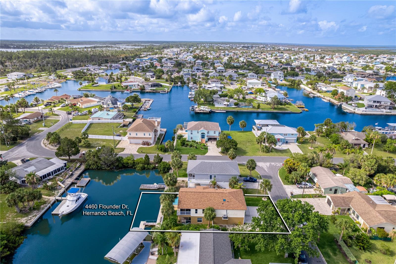 4460 FLOUNDER DR, HERNANDO BEACH, FL, 34607