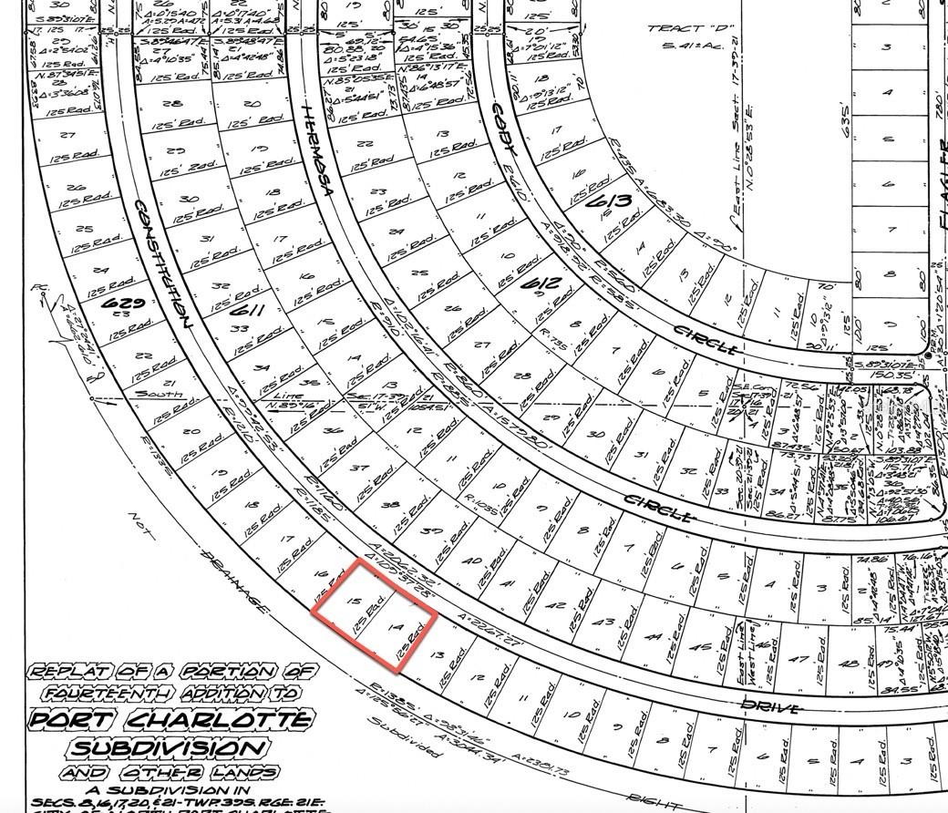 Lots 14 and 15 CONSTITUTION DR, NORTH PORT, FL, 34291