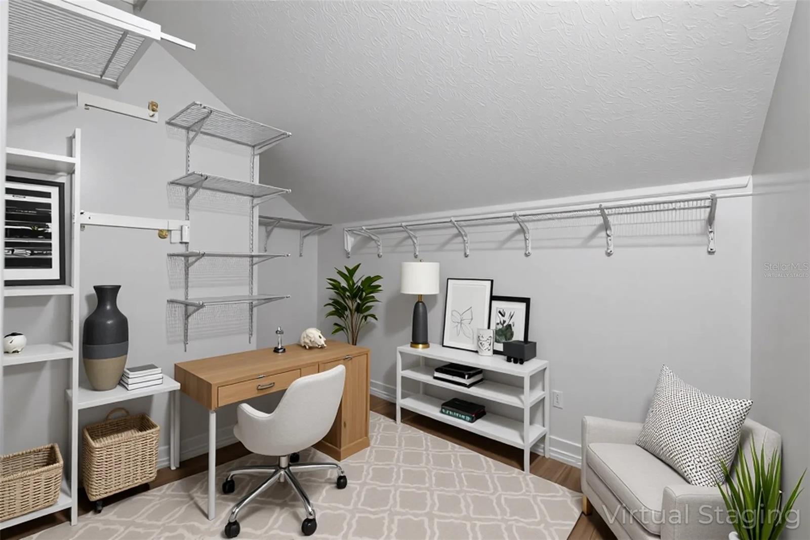 Upstairs Bonus room - Large Closet, bonus, office, kids room, play room, and More! - Virtually Staged