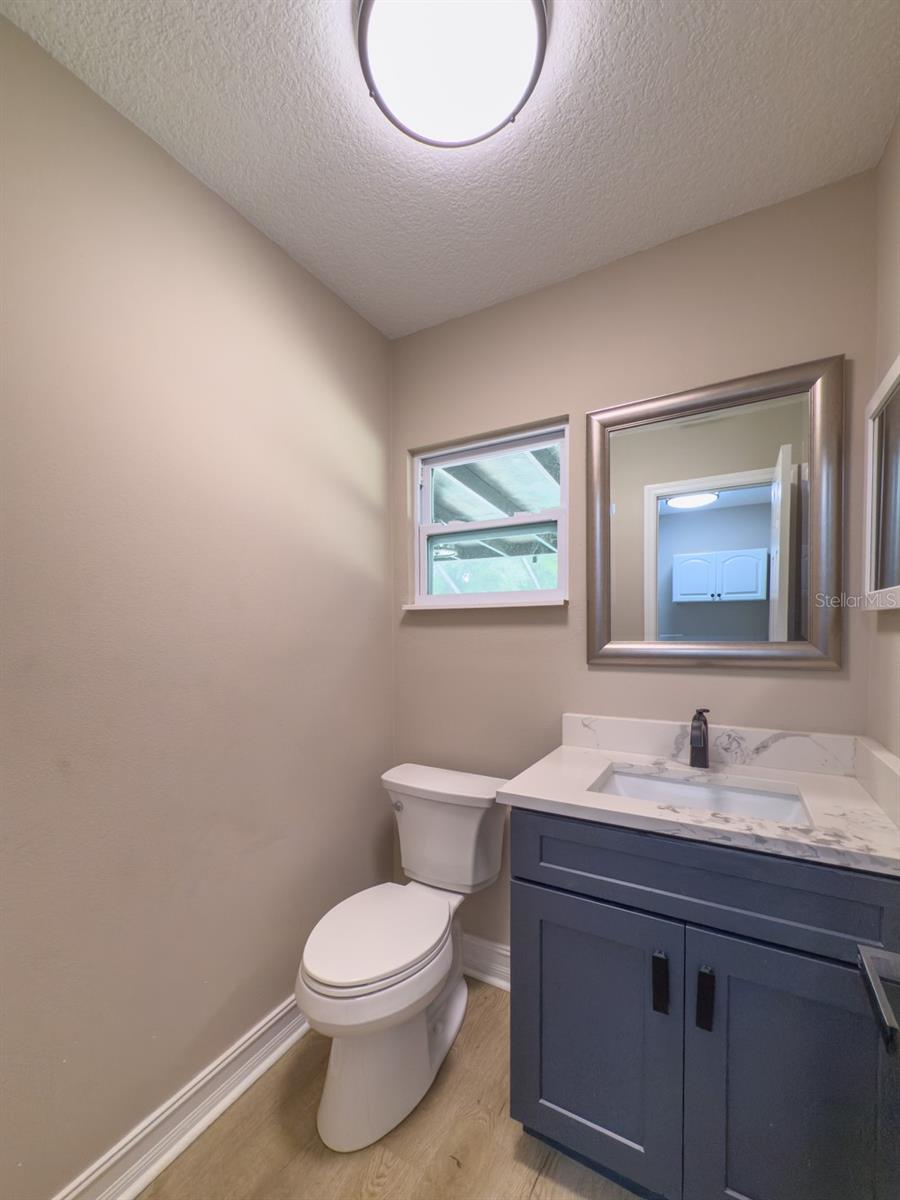 1/2 bath on 1st Floor