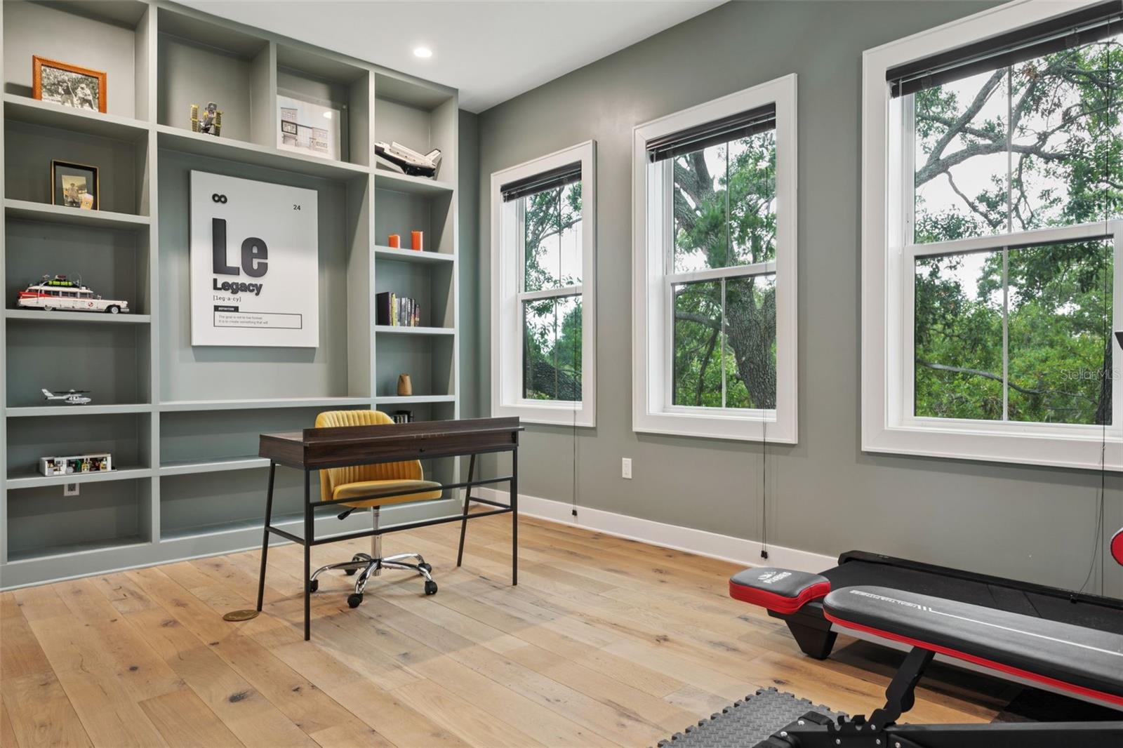 second floor office/optional walk-in closet in primary