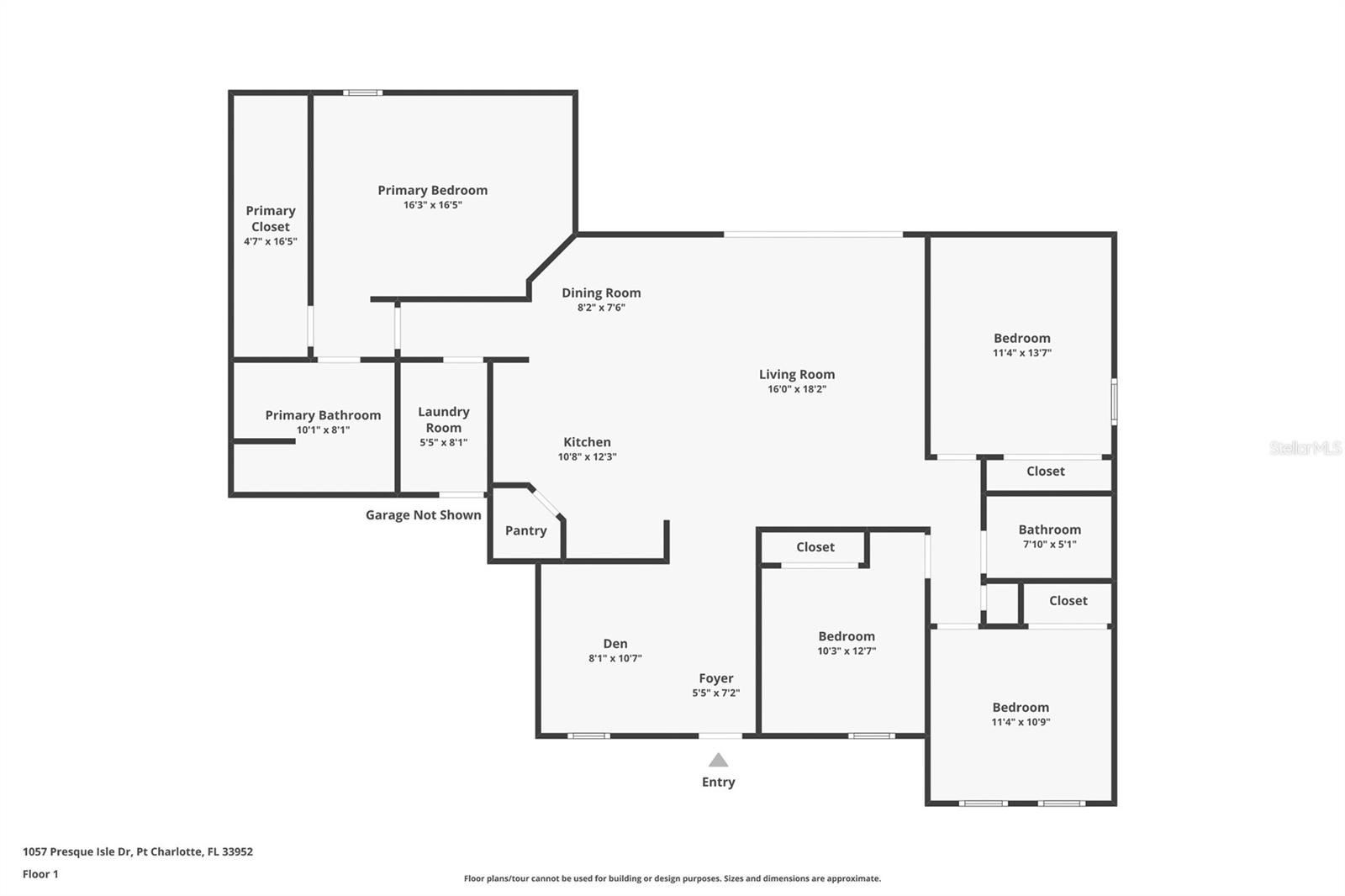 1057 PRESQUE ISLE DR, PORT CHARLOTTE, FL, 33952